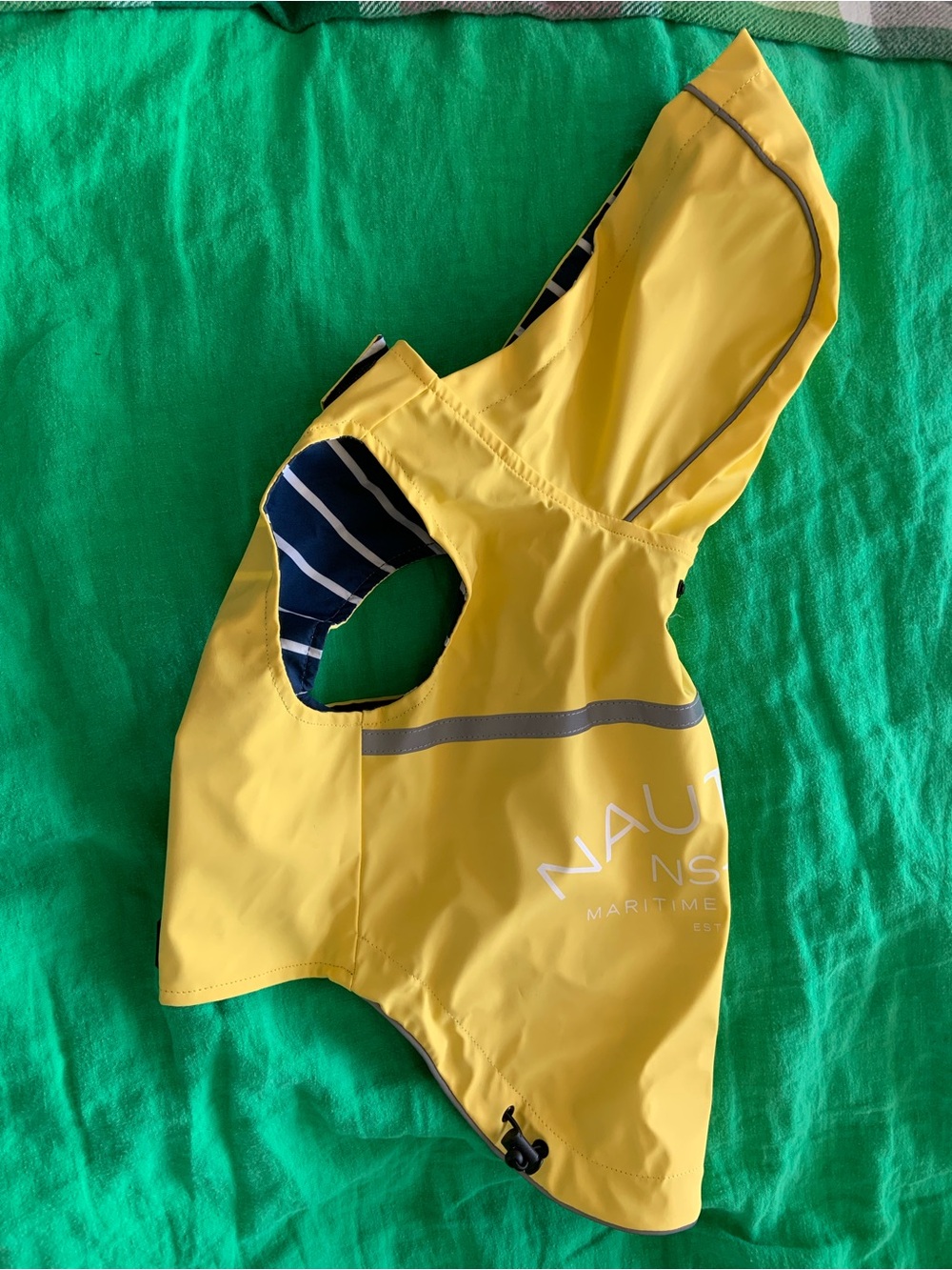Nautica dog yellow raincoat